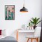 Stupell Industries Vibrant Cactus Flowers over Pink Framed Giclee, design by LSR Design Studio